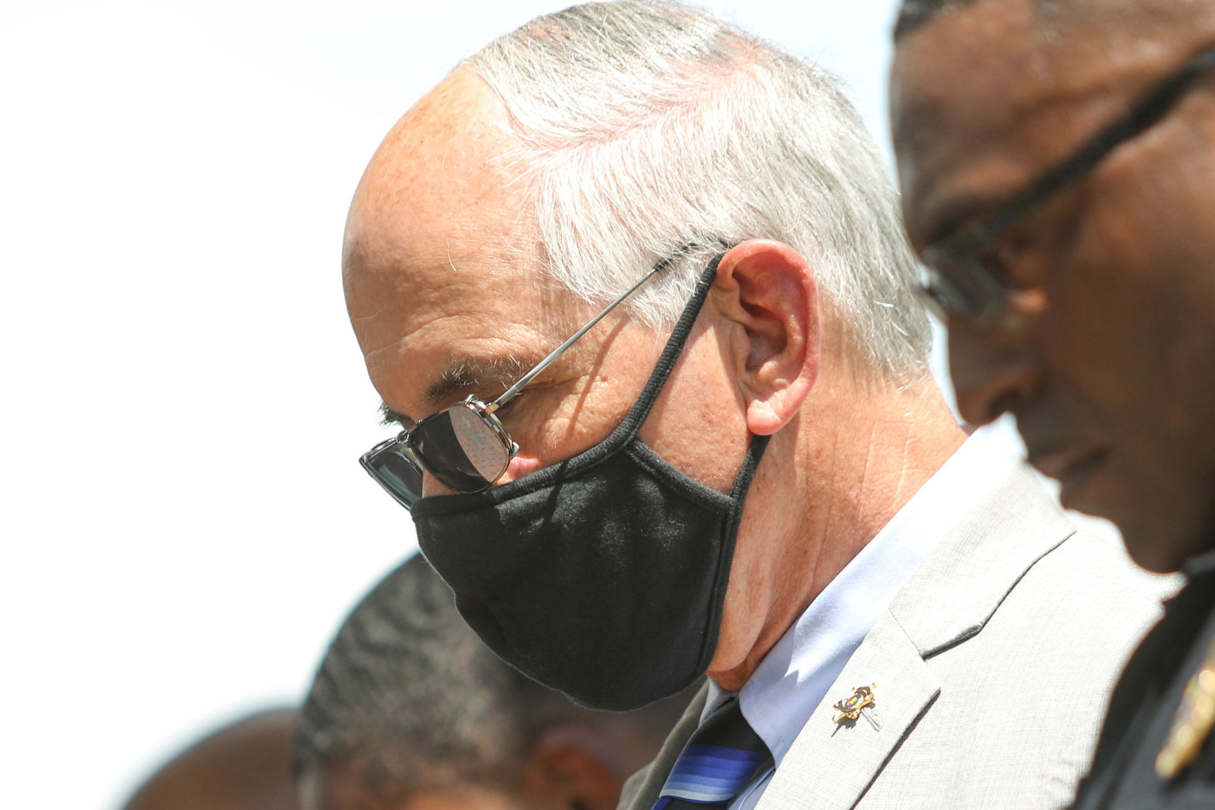 Opelika wreath laying ceremony honoring George Floyd